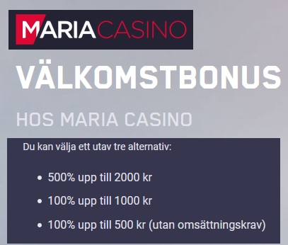 Tävla om lyxkryssningen till Oslo nu via Maria Casino!